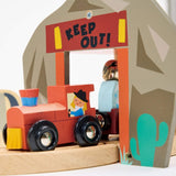 Gold Mine Wooden Train Track Set
