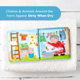 Farm Animal Magic Color Changing Wash Away Bath Book