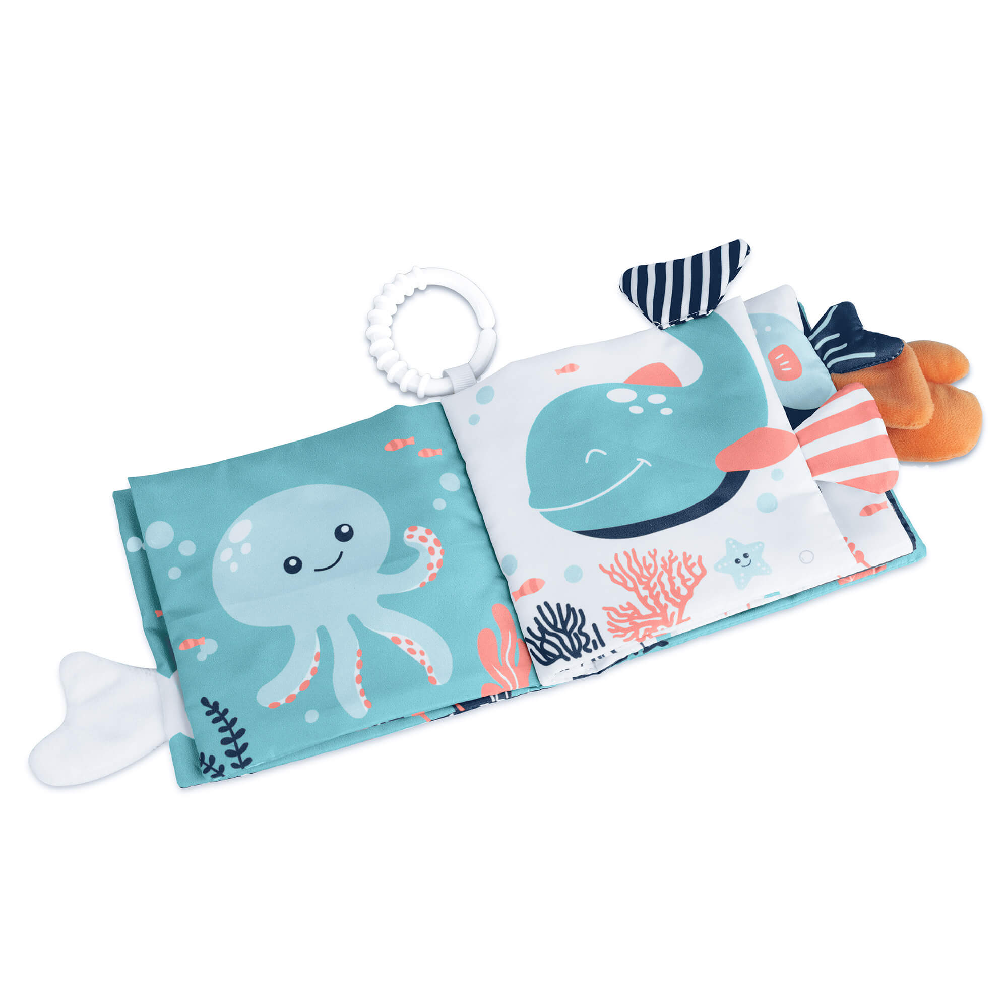 Ocean-Themed Soft Sensory Baby Book
