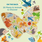 Butterfly 2-in-1 Wooden Puzzle