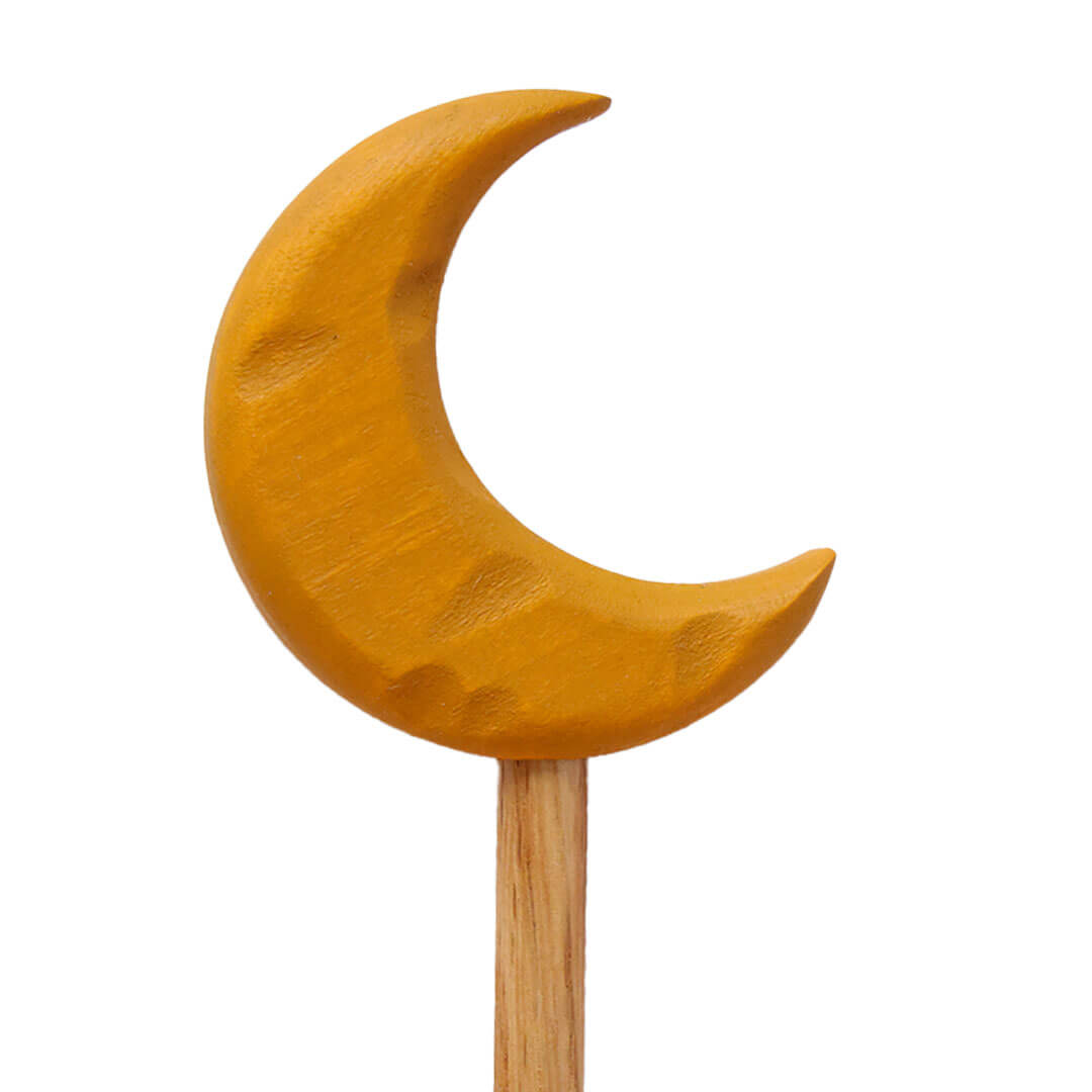 Wooden Moon Wand